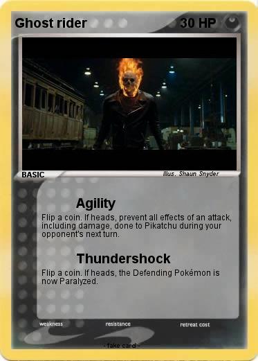 Pokemon Ghost rider