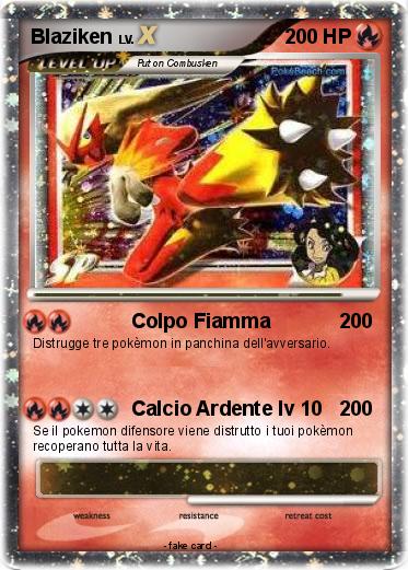 Pokemon Blaziken