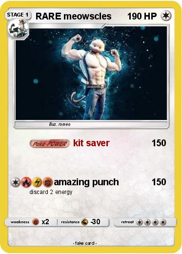 Pokemon RARE meowscles