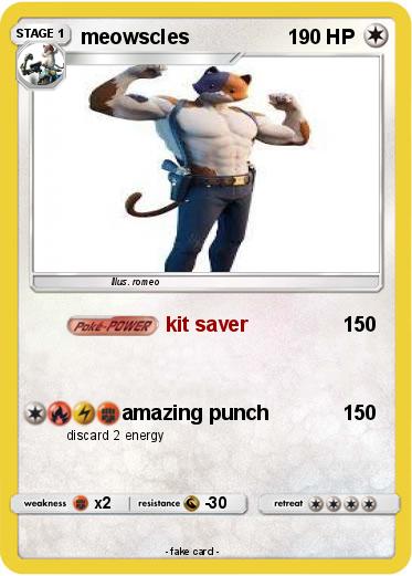 Pokemon meowscles