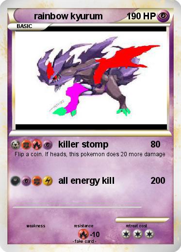 Pokemon rainbow kyurum