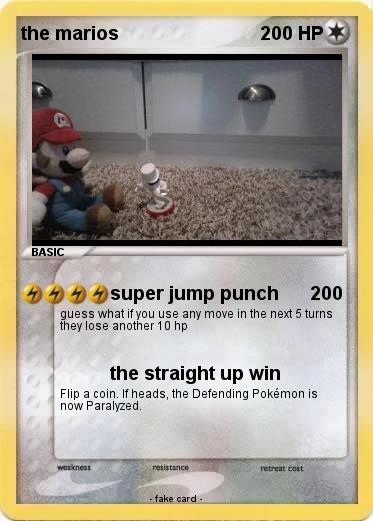 Pokemon the marios