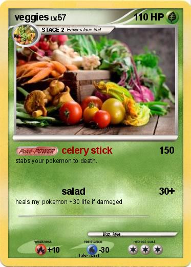 Pokemon veggies