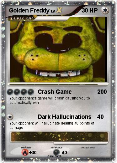 Pokemon Golden Freddy