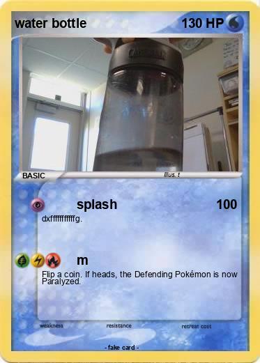 Pokemon water bottle