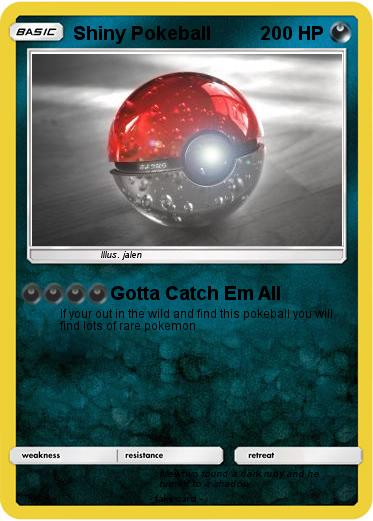 Pokemon Shiny Pokeball
