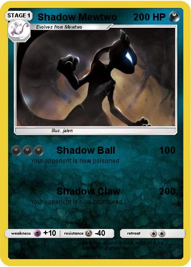 Pokemon Shadow Mewtwo