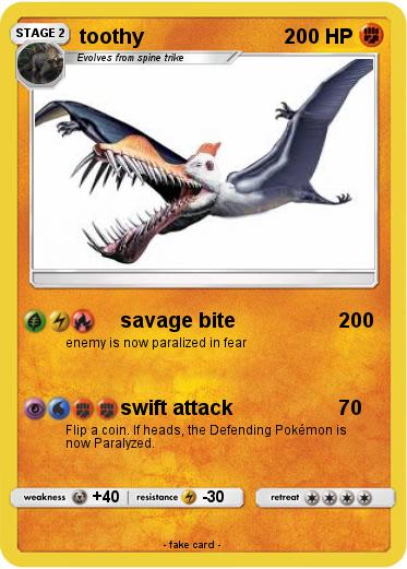 Pokemon toothy