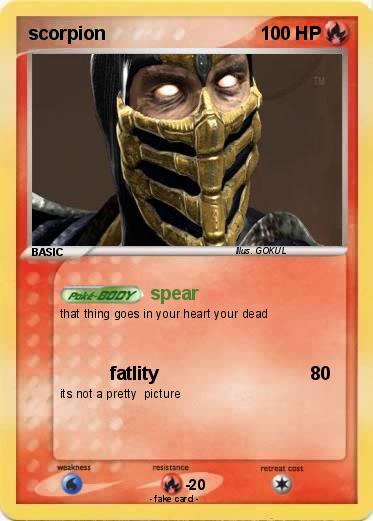 Pokemon scorpion