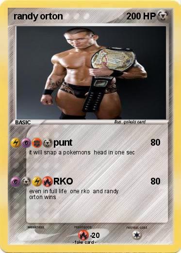 Pokemon randy orton