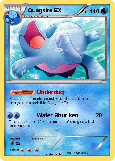 Pokemon Quagsire EX