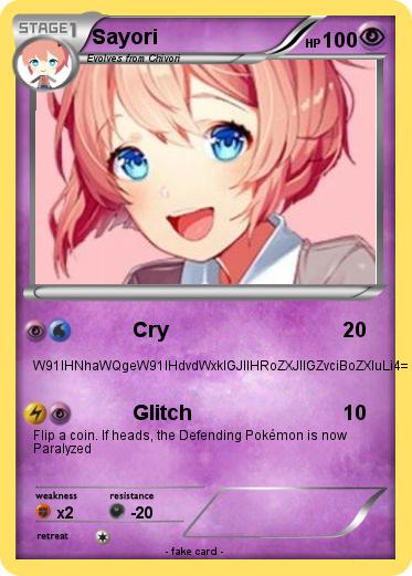 Pokemon Sayori