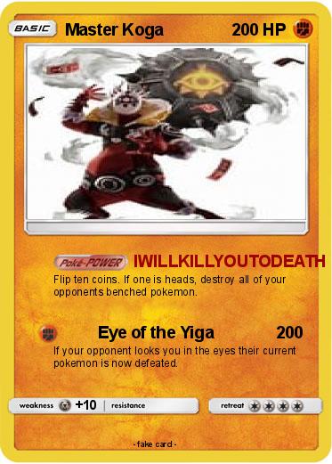 Pokemon Master Koga