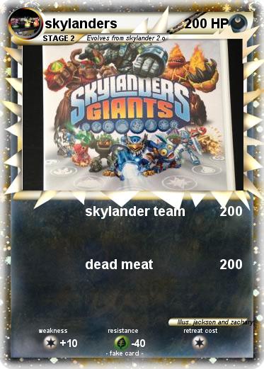 Pokemon skylanders