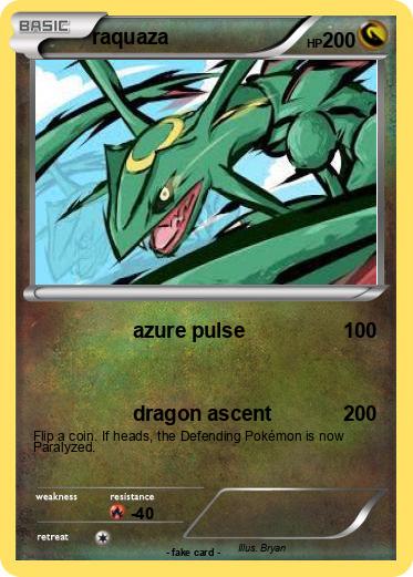 Pokemon raquaza