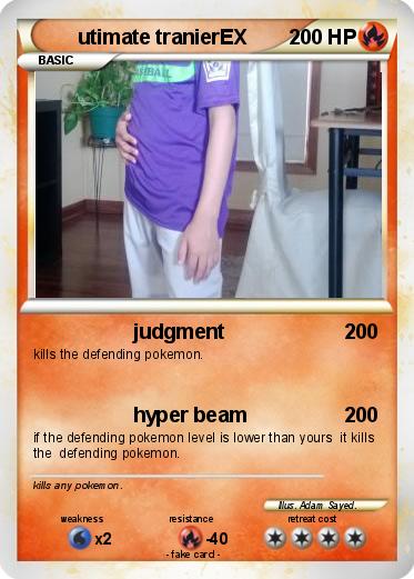 Pokemon utimate tranierEX