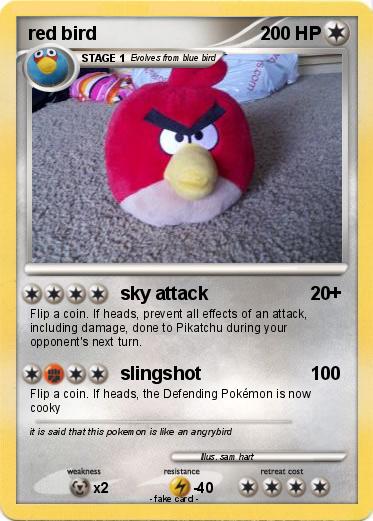 Pokemon red bird