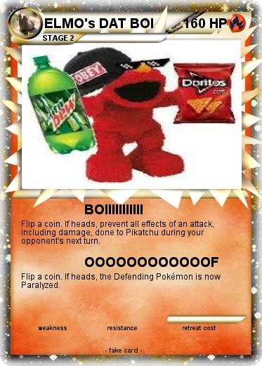 Pokemon ELMO's DAT BOI
