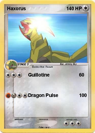 Pokemon Haxorus