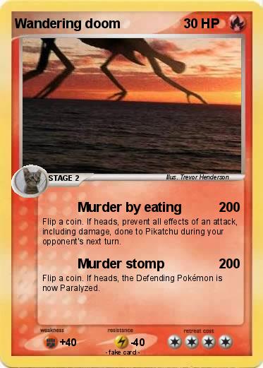 Pokemon Wandering doom