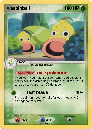 Pokemon weepinbell