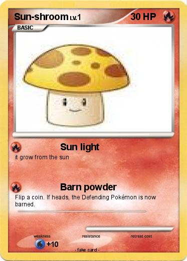 Pokemon Sun-shroom