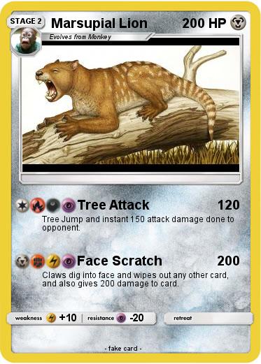 Pokemon Marsupial Lion
