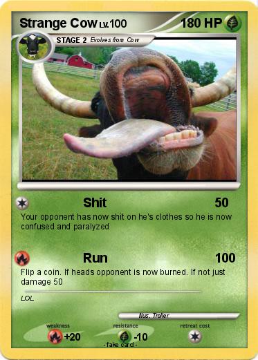 Pokemon Strange Cow