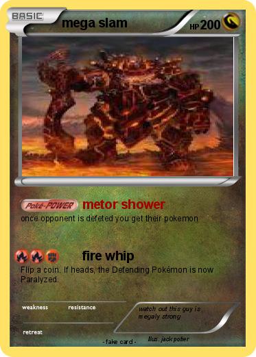 Pokemon mega slam