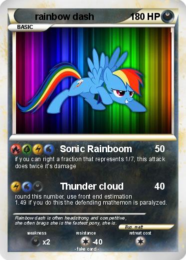 Pokemon rainbow dash