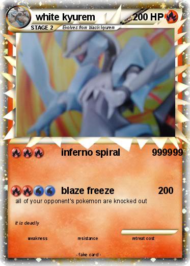 Pokemon white kyurem