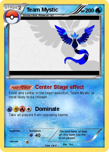 Pokemon Team Mystic
