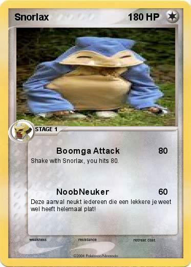 Pokemon Snorlax                              1                              