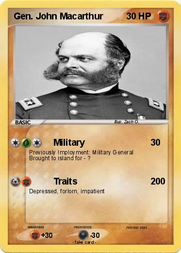 Pokemon Gen. John Macarthur