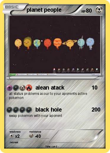 Pokemon planet people