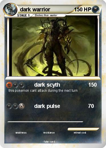 Pokemon dark warrior