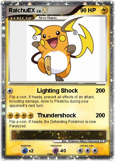Pokemon RaichuEX