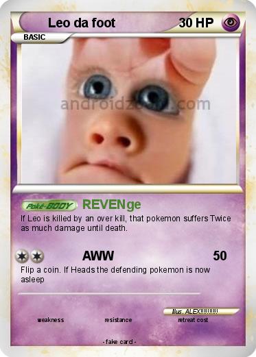Pokemon Leo da foot