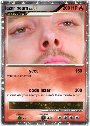 Pokemon lazar beam