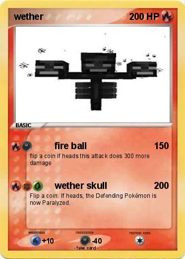 Pokemon wether