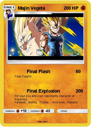 Pokemon Majin Vegeta