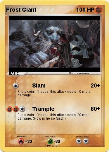Pokemon Frost Giant