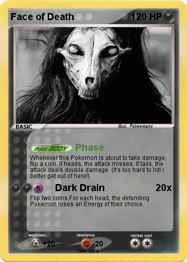 Pokemon Face of Death
