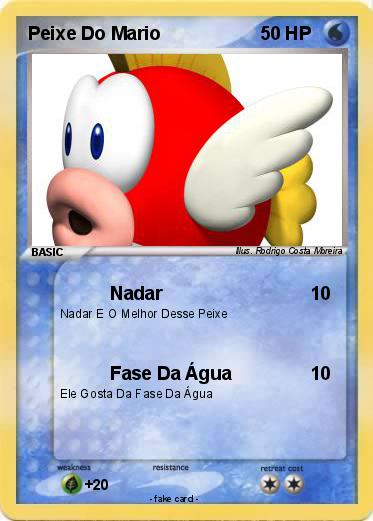 Pokemon Peixe Do Mario