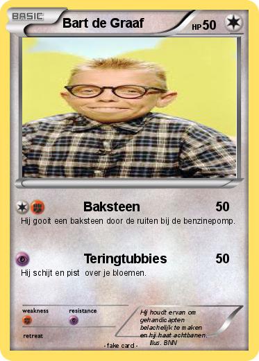 Pokemon Bart de Graaf