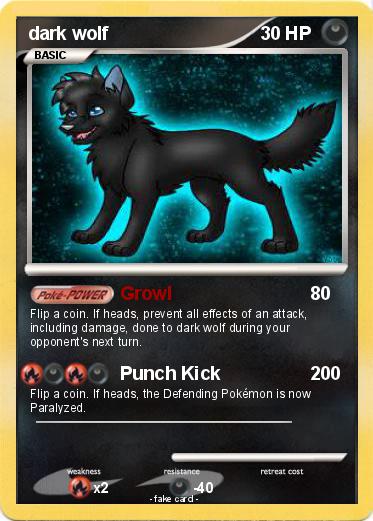 Pokemon dark wolf