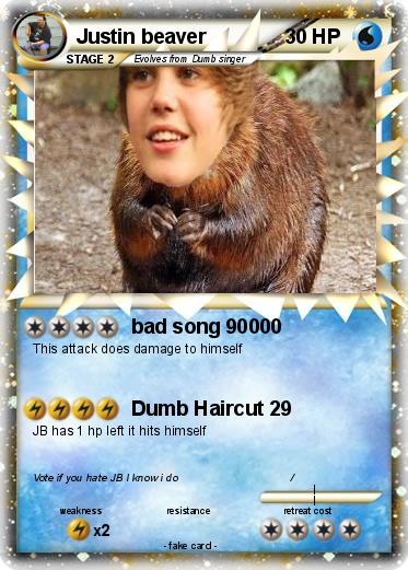 Pokemon Justin beaver