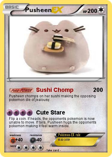 Pokemon Pusheen