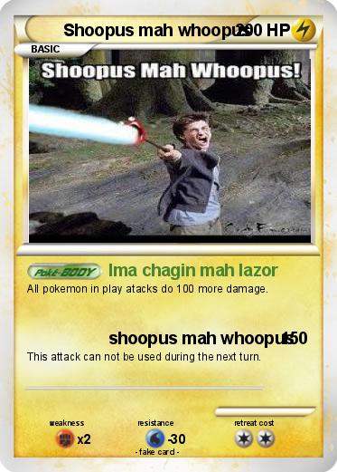 Pokemon Shoopus mah whoopus