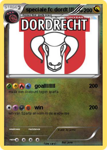 Pokemon speciale fc dordt !!!